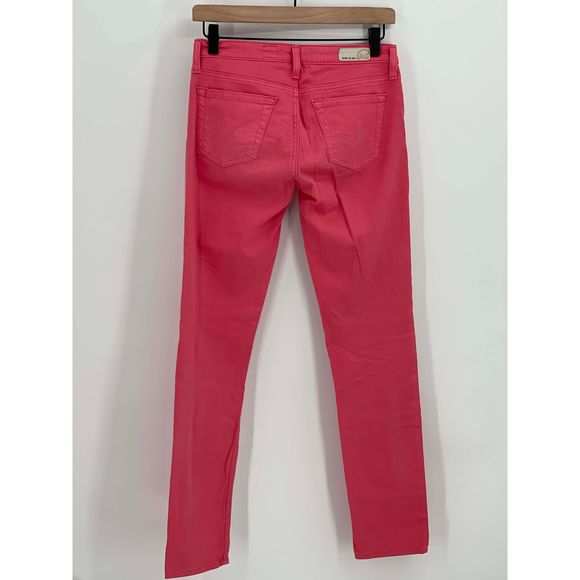 AG Adriano Goldschmied Jeans Calypso The Stilt Cigarette Women’s Size 26 Pink - Picture 8 of 12